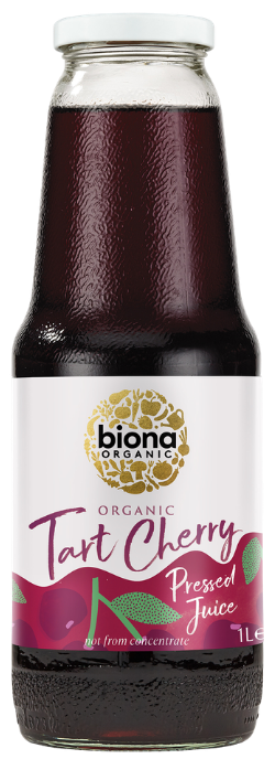 Rūgščių vyšnių sultys, ekologiškos – Biona, 1 l