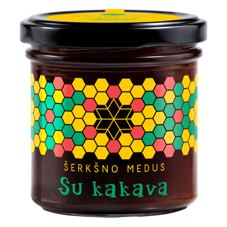 Medus ir kakava – Šerkšno medus, 200 g