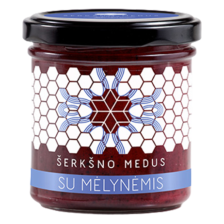 Medus ir mėlynės – Šerkšno medus, 200 g