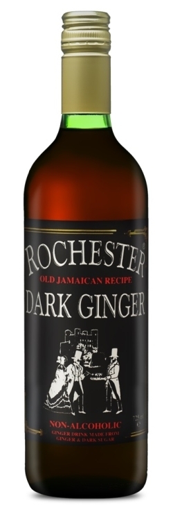NEalkoholinis imbierinis gėrimas Dark Ginger – Rochester, 725 ml