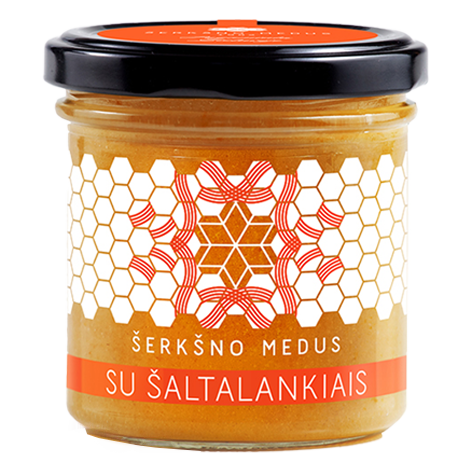 Medus ir šaltalankiai – Šerkšno medus, 200 g