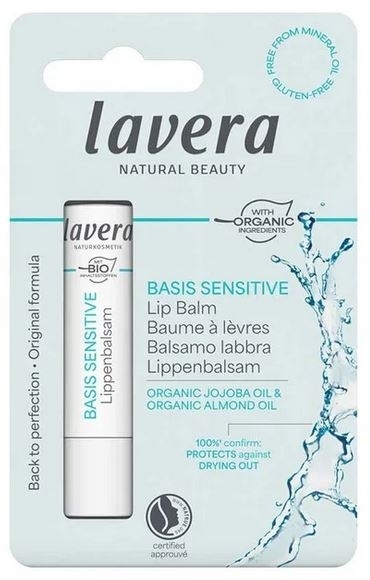 Lūpų balzamas Basis Sensitive – Lavera, 4,5 g