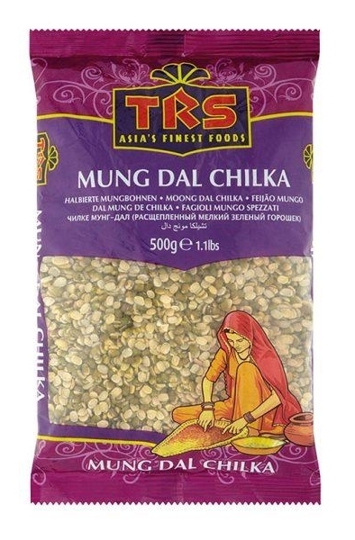 Skaldytos spindulinės pupuolės (mung dal chilka) – TRS, 500 g