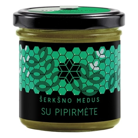Medus ir pipirmėtė – Šerkšno medus, 200 g