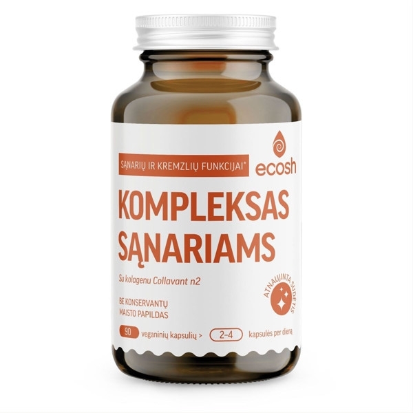 KOMPLEKSAS SĄNARIAMS, su kolagenu Collavant n2 – ECOSH, 90 kapsulių