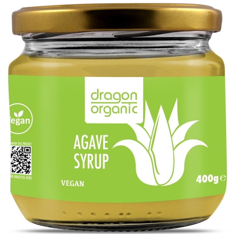 Ekologiškas agavų sirupas – Dragon superfoods, 400 g.