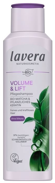 Šampūnas apimtį didinantis VOLUME & LIFT – Lavera, 250ml