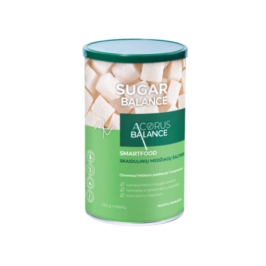 Skaidulos, Sugar balance - Acorus Balance, 220 g.