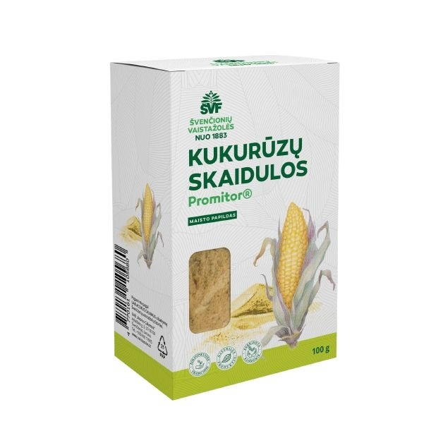 Kukurūzų skaidulos Promitor® – Švenčionių vaistažolių fabrikas, 100 g