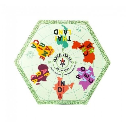 Kelionių arbatos rinkinys 1, 6 skoniai – Acorus, 60 pakelių