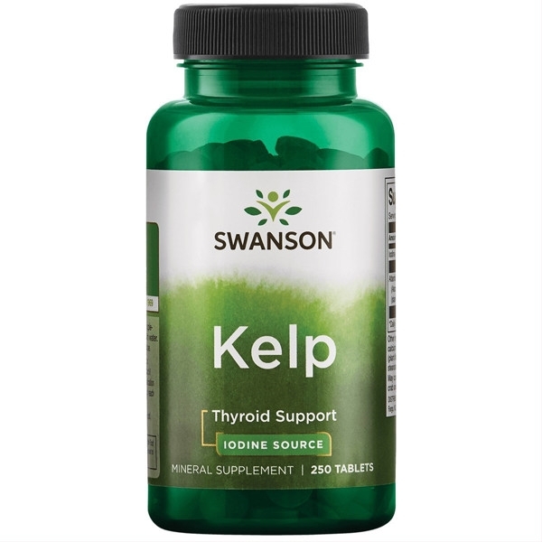 KELP (JODAS), 225mcg – SWANSON, 250 tablečių