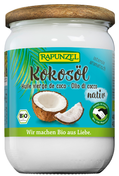 Kokosų aliejus, ekologiškas – Rapunzel, 400 g