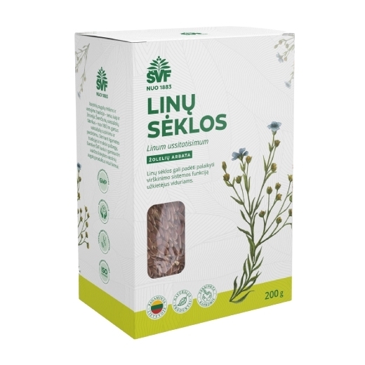 Žolelių arbata linų sėklos – Švenčionių vaistažolės, 200 g