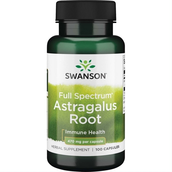 ASTRAGALUS (KULKŠNĖ), 470 mg – SWANSON, 100 kapsulių