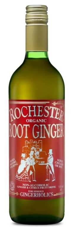 NEalkoholinis EKOlogiškas imbierinis gėrimas ROCHESTER Root Ginger – Rochester, 725 ml