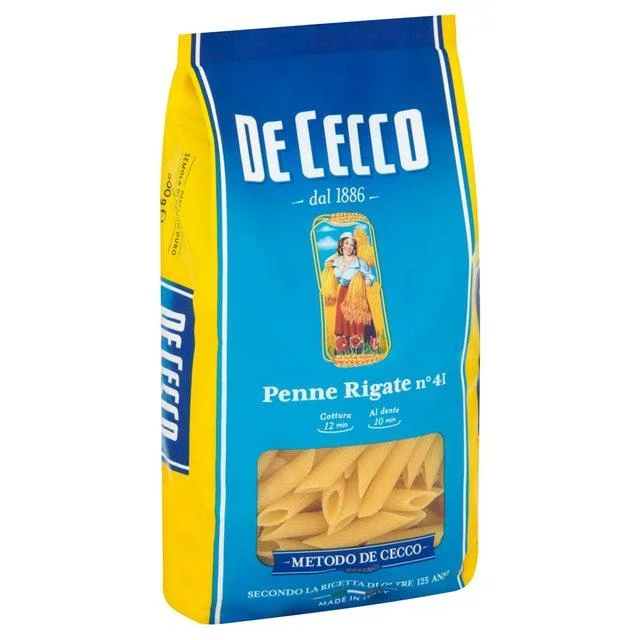 Makaronai Penne Rigate - De Cecco, 1kg