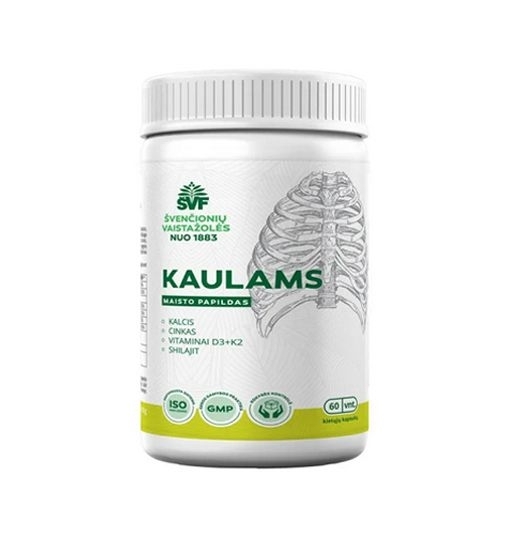 Kaulams – Švenčionių vaistažolių fabrikas, 60 kaps.