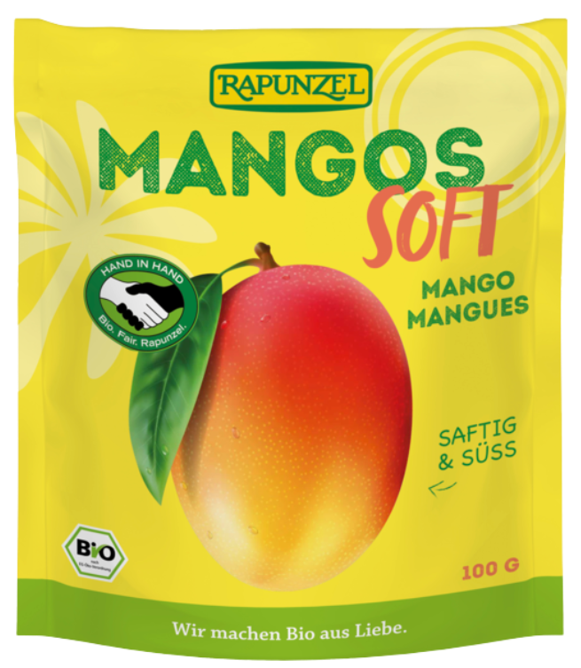 Džiovinti mangai – Rapunzel, 100 g