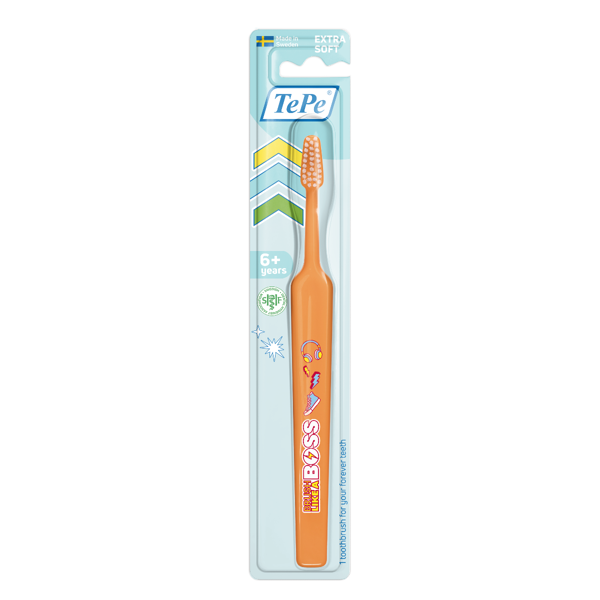 KIDS, dantų šepetėlis, labai minkštas (nuo 6 metų), blisteris – Tepe, 1 vnt