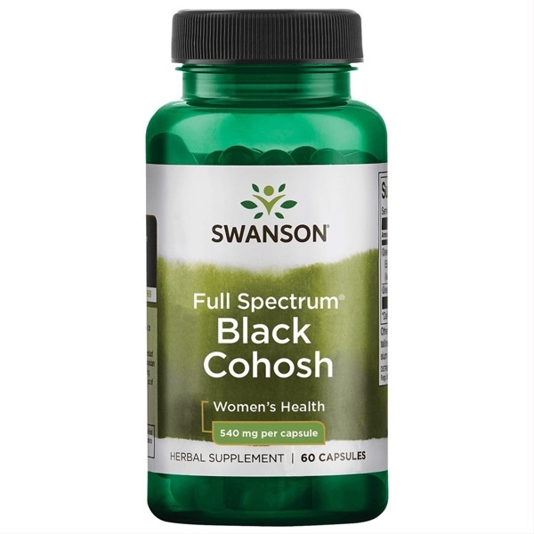 BLACK COHOSH – SWANSON, 60 kapsulių