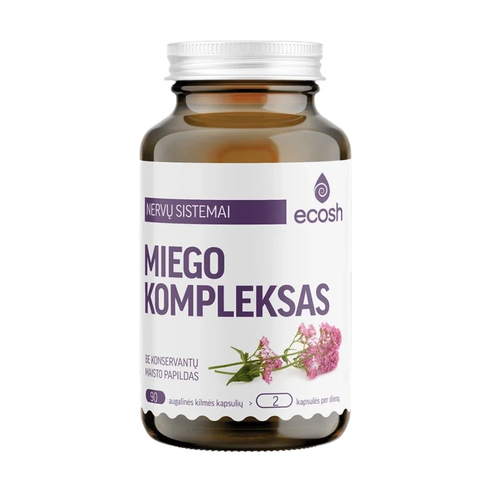 MIEGO KOMPLEKSAS – ECOSH, 90 kapsulių