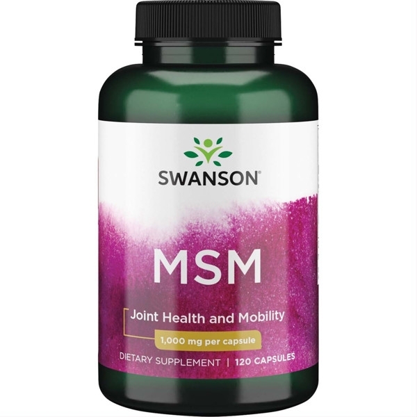 MSM, 1000 mg – SWANSON, 120 kapsulių