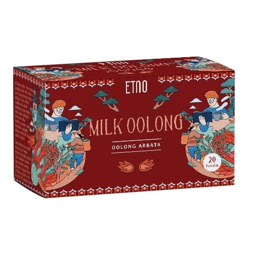 Milk oolong, oolongo arbata – ETNO, 20 pakelių