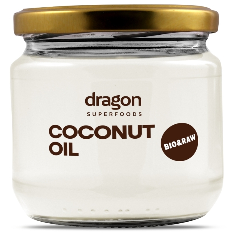 Ekologiškas kokosų aliejus, bekvapis – Dragon superfoods, 300 ml.
