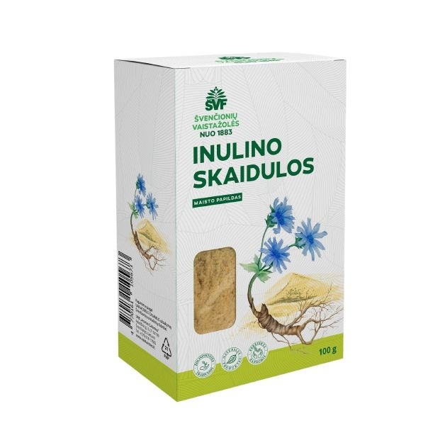 Inulino skaidulos žarnynui – Švenčionių vaistažolių fabrikas, 100g