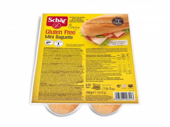 Balta duona - Schar Mini Baguette, 150 g
