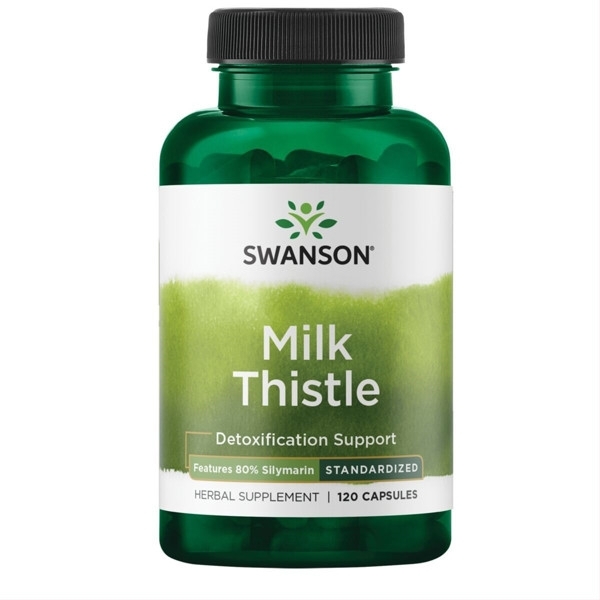 MILK THISTLE EKSTRAKTAS – SWANSON, 120 kapsulių