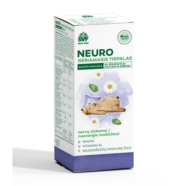 Neuro geriamasis tirpalas - ŠVF, 120 ml