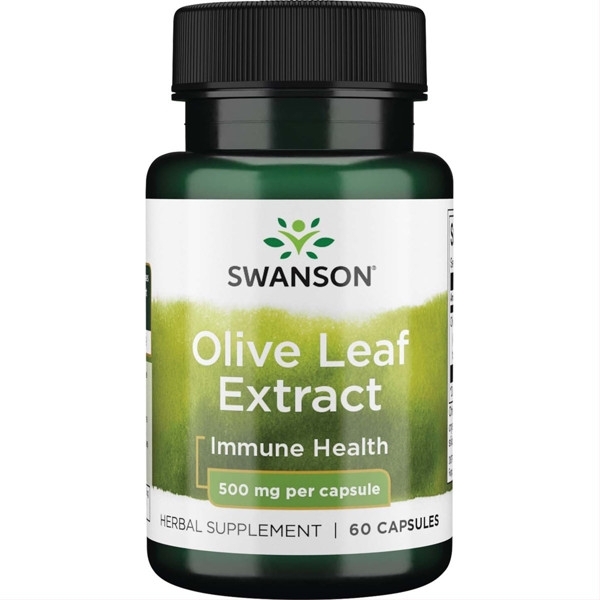 ALYVUOGIŲ LAPŲ EKSTRAKTAS, 500 mg – SWANSON, 60 kapsulių