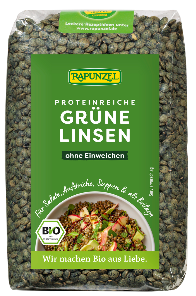 Žalieji lęšiai – Rapunzel, 500 g