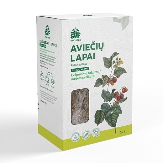 Aviečių lapai, žolelių arbata – Švenčionių vaistažolių fabrikas, 50 g