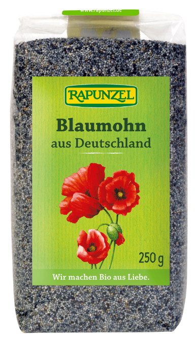 Ekologiškos aguonų sėklos – Rapunzel, 250 g