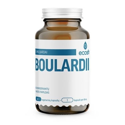 BOULARDII – ECOSH, 40 kapsulių
