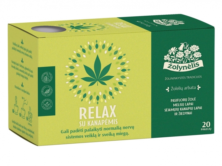Žolelių arbata Relax - Žolynėlis, 30 g