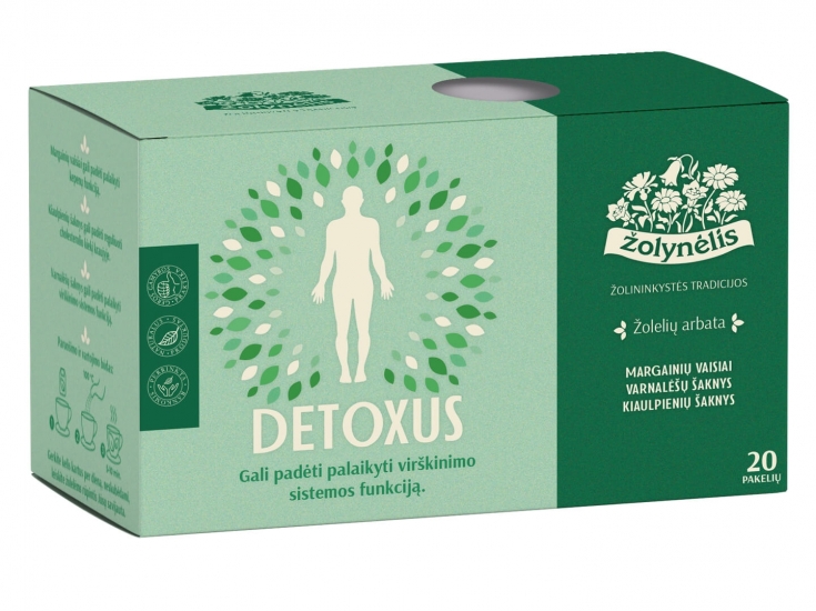 Žolelių arbata Detoxus – Žolynėlis, 40 g