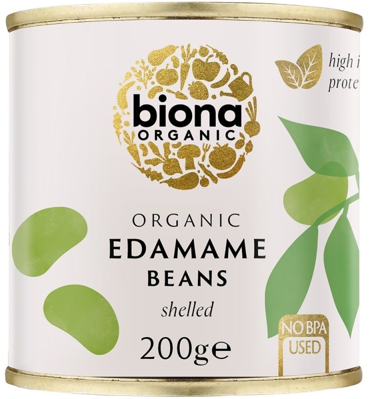 Ekologiškos edamame pupelės sūryme – Biona, 200 g