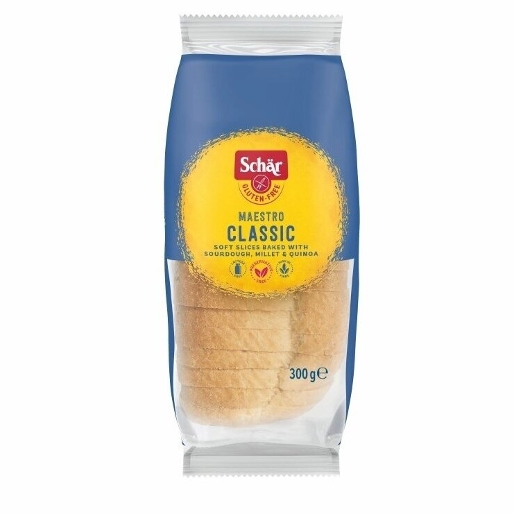 Raikyta duona – Schar Maestro Classic, 300g