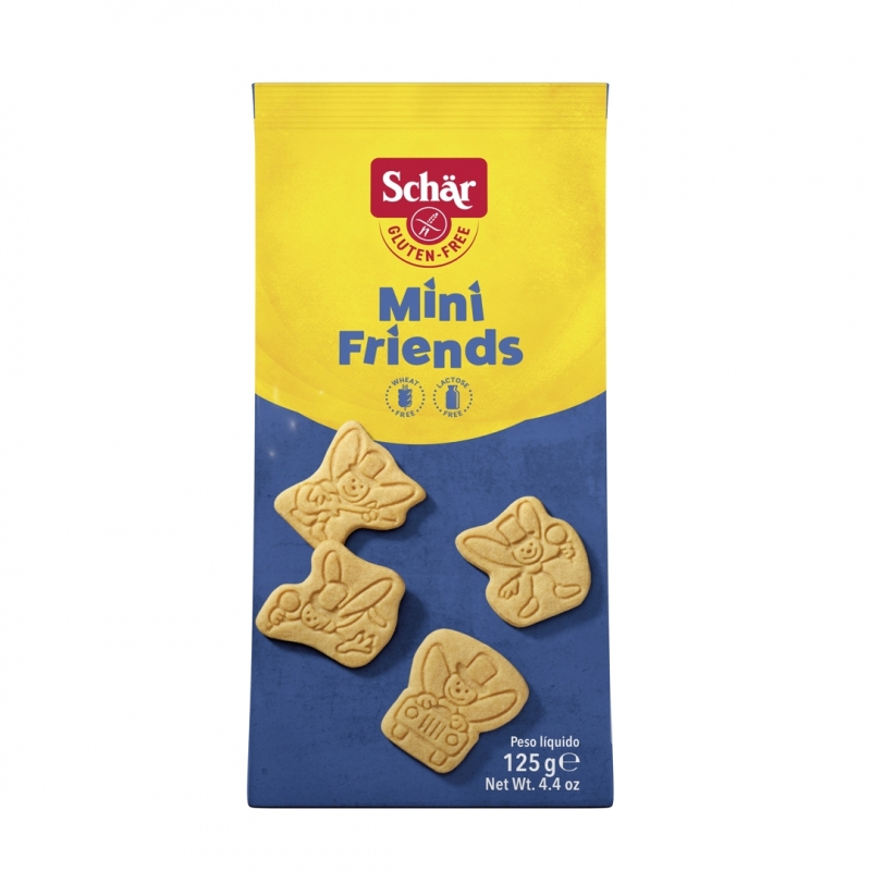 Sausainiai – Schar Mini Friends, 125g