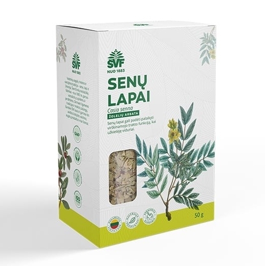 Senų lapai, biri žolelių arbata – Švenčionių vaistažolių fabrikas, 50 g