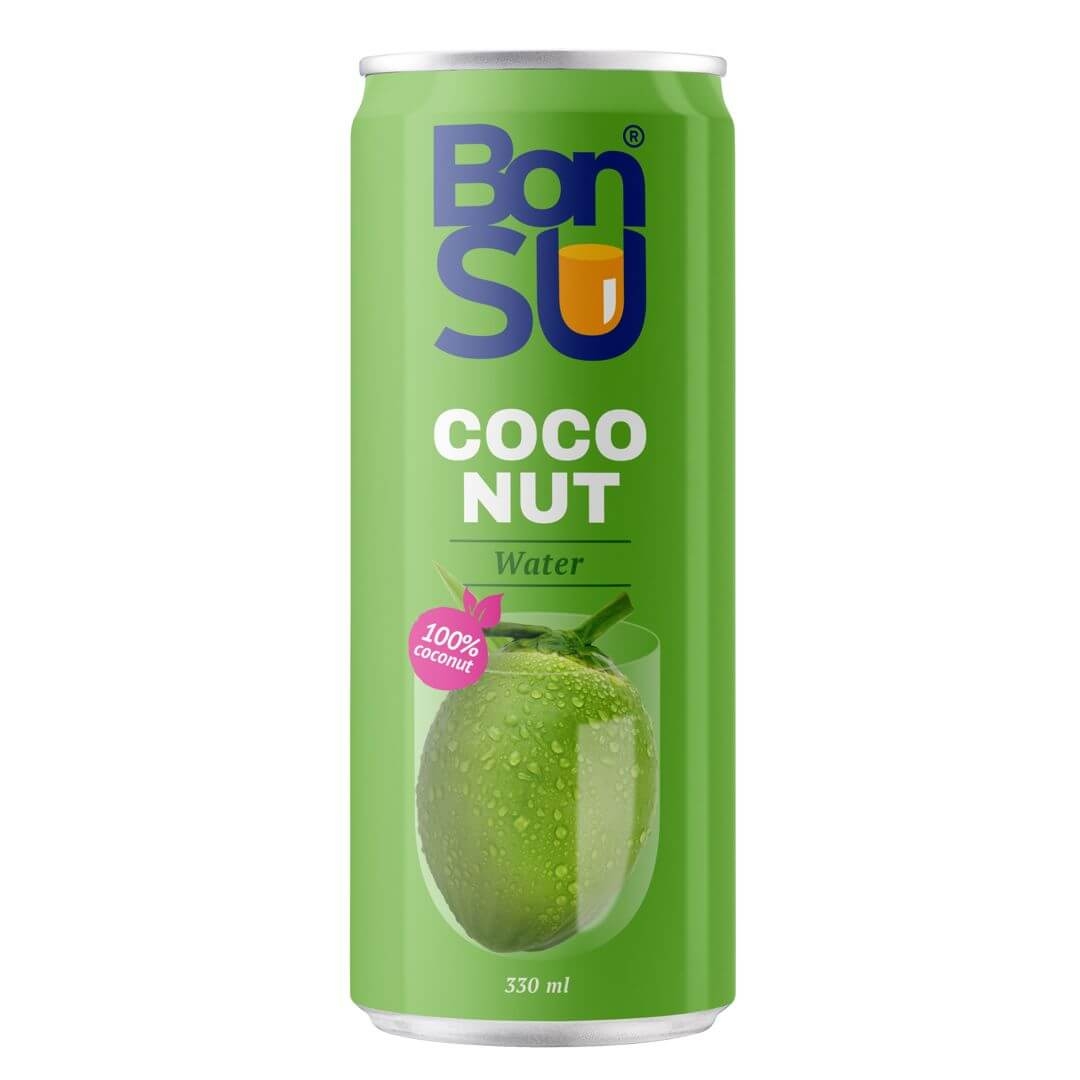 Kokosų vanduo – Bonsu, 0.33 l | Bonsu | Sveikuolis.lt