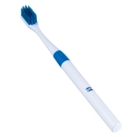 WOOM ULTRA SOFT TOOTHBRUSH BLUE, labai minkštas dantų šepetėlis, mėlynas – WOOM, 1 vnt
