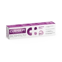 BIOSMALTO SENSITIVE TEETH, dantų pasta – Curasept, 75 ml