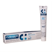BIOSMALTO CARIES ABRASION AND EROSIONS, dantų pasta – Curasept, 75 ml