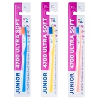JUNIOR 4700 ULTRA SOFT, dantų šepetėlis – WOOM, 1 vnt