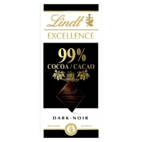 Juodasis šokoladas (99%) – LINDT EXCELLENCE, 50g