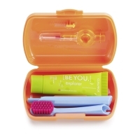 TRAVEL SET, kelioninis rinkinys, oranžinis – Curaprox